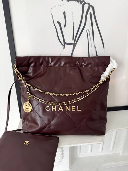 Модель в стилі  Chanel Burgundy Gold 30см P10185 фото