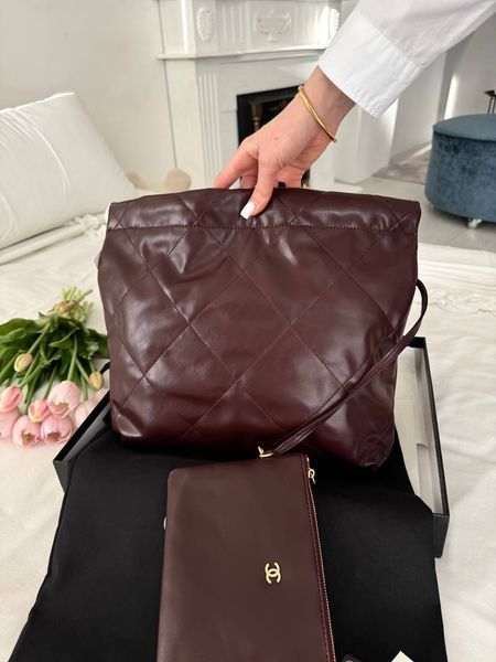 Модель в стилі  Chanel Burgundy Gold 30см P10185 фото