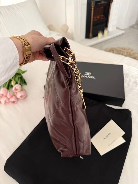Модель в стилі  Chanel Burgundy Gold 30см P10185 фото