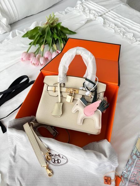 Сумка в стилі Hermes Birkin Milk Gold P15027 фото