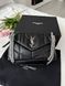 Модель в стилі  Yves Saint Laurent Puffer Black Silver 28см P5064 фото 1
