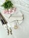 Сумка в стилі Dior mini Saddle White Texture P6065 фото 8