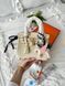 Сумка в стилі Hermes Birkin Milk Gold P15027 фото 5