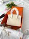 Сумка в стилі Hermes Birkin Milk Gold P15027 фото 6