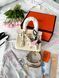 Сумка в стилі Hermes Birkin Milk Gold P15027 фото 1