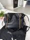 Сумка в стилі  Yves Saint Laurent Jamie Black Gold  P5062 фото 2