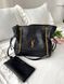 Сумка в стилі  Yves Saint Laurent Jamie Black Gold  P5062 фото 7