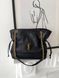 Сумка в стилі  Yves Saint Laurent Jamie Black Gold  P5062 фото 4