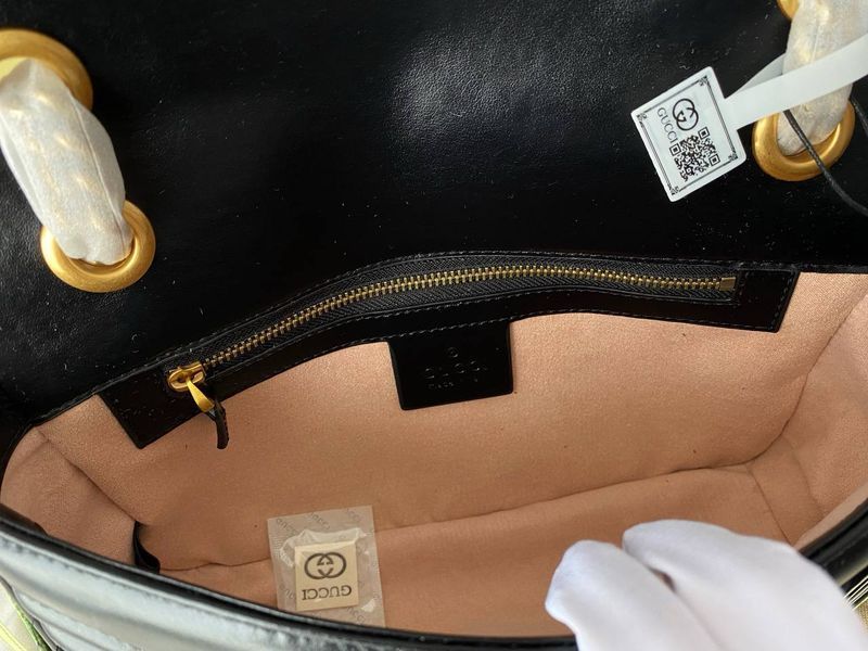 Сумка в стилі Gucci Marmont Black P11004 фото