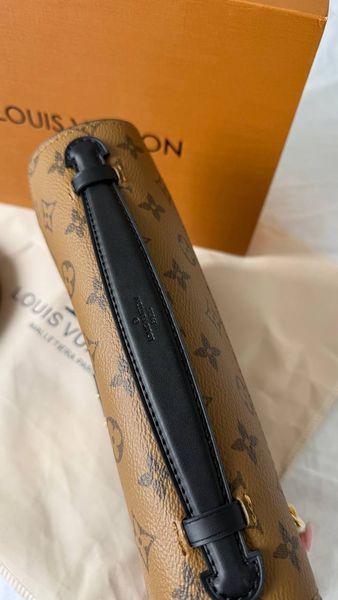 Модель в стилі Louis Vuitton Pochette Metis Brown 24см 146-1 фото