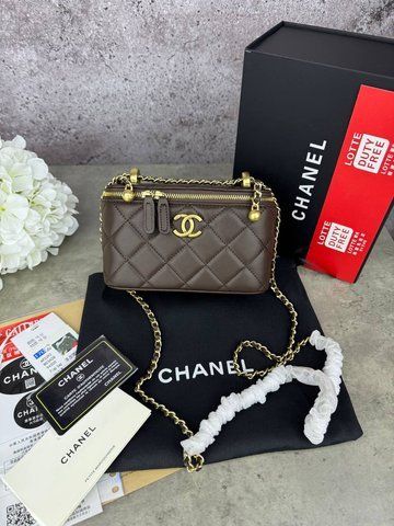 Модель в стилі Chanel Chocolate Gold 17 см P10053 фото
