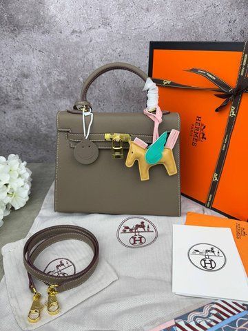 Сумка в стилі Hermes Kelly 25 P15006 фото