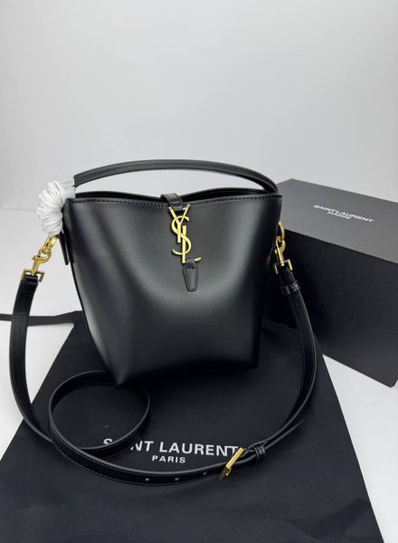 Сумка в стилі  Yves Saint Laurent Le 37 Black Gold P5046 фото