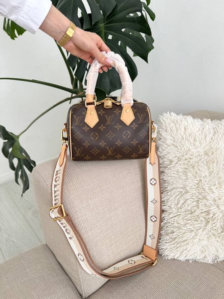 Модель в стилі Louis Vuitton Speedy Bandouliere 20 P1055 фото