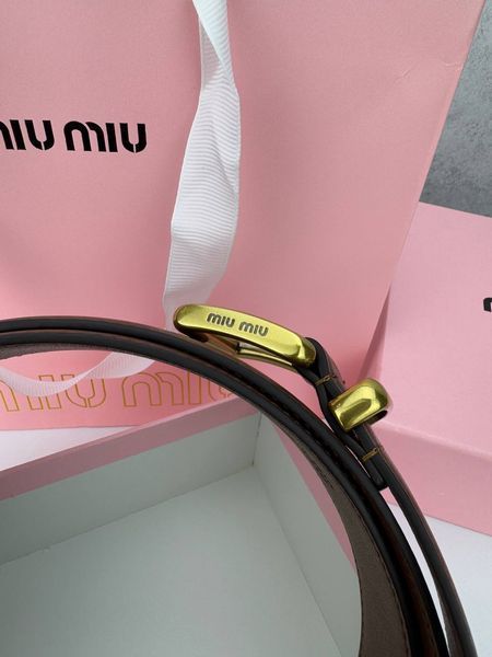 Модель в стилі Miu Miu Brown R0016 фото
