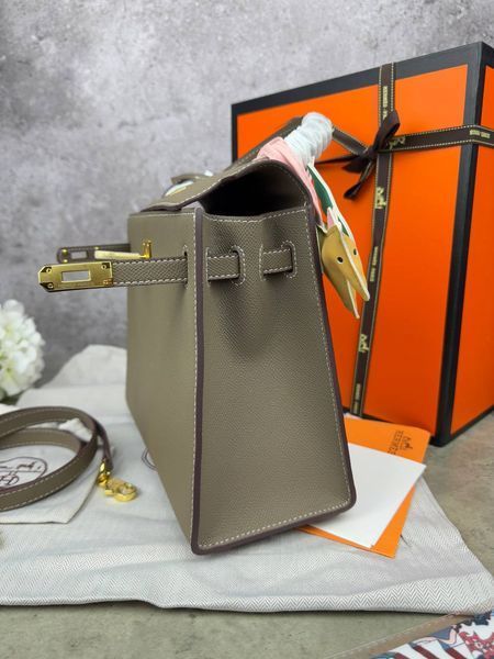 Сумка в стилі Hermes Kelly 25 P15006 фото