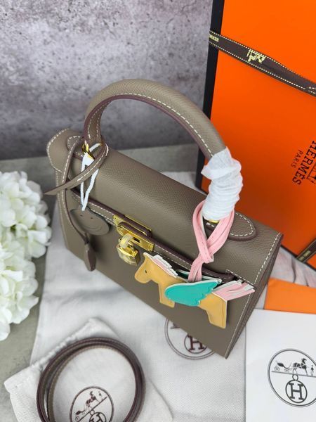 Сумка в стилі Hermes Kelly 25 P15006 фото