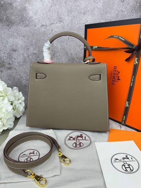 Сумка в стилі Hermes Kelly 25 P15006 фото
