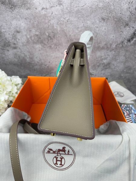 Сумка в стилі Hermes Kelly 25 P15006 фото