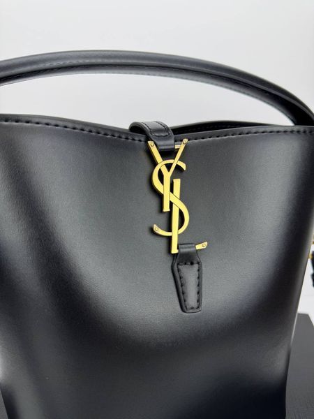 Сумка в стилі  Yves Saint Laurent Le 37 Black Gold P5046 фото