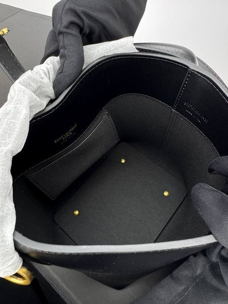 Сумка в стилі  Yves Saint Laurent Le 37 Black Gold P5046 фото