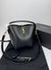 Сумка в стилі  Yves Saint Laurent Le 37 Black Gold P5046 фото 4