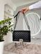 Модель в стилі Chanel Boy Black Silver 25см 	P10160 фото 4
