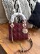 Модель в стилі  Dior Lady Burgundy Gold 17см P6070 фото 2