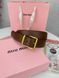 Модель в стилі Miu Miu Brown R0016 фото 8