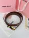 Модель в стилі Miu Miu Brown R0016 фото 9