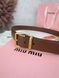 Модель в стилі Miu Miu Brown R0016 фото 11