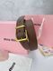 Модель в стилі Miu Miu Brown R0016 фото 16