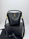 Сумка в стилі  Yves Saint Laurent Le 37 Black Gold P5046 фото 6