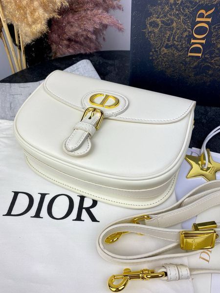 Сумка в стилі Dior Bobby Milk P6015 фото