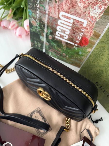 Сумка в стилі Gucci Black Gold P11041 фото