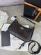 Модель в стилі Coach Black/Brown 24см  P9044 фото 6