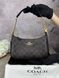 Модель в стилі Coach Black/Brown 24см  P9044 фото 1