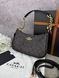 Модель в стилі Coach Black/Brown 24см  P9044 фото 7