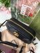 Сумка в стилі Gucci Black Gold P11041 фото 6