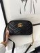 Сумка в стилі Gucci Black Gold P11041 фото 8