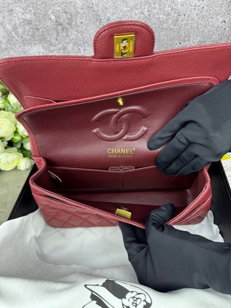 Модель в стилі Chanel Burgundy Gold Texture 25 см P10046 фото