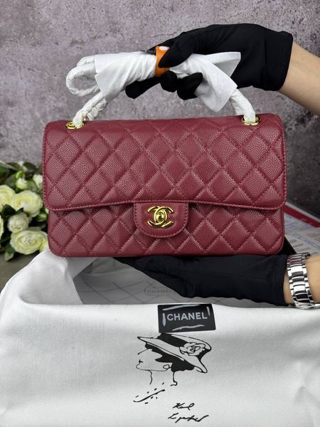 Модель в стилі Chanel Burgundy Gold Texture 25 см P10046 фото