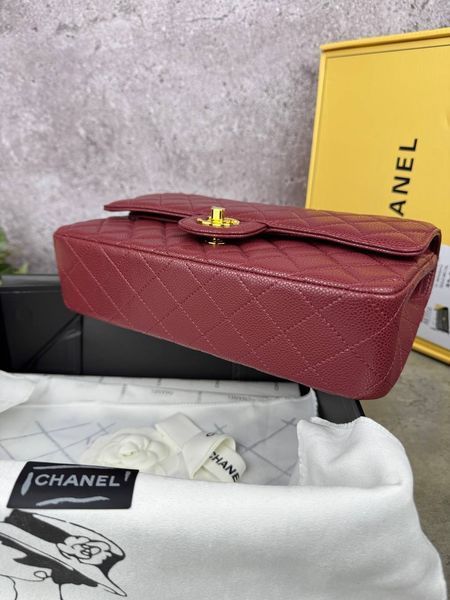 Модель в стилі Chanel Burgundy Gold Texture 25 см P10046 фото