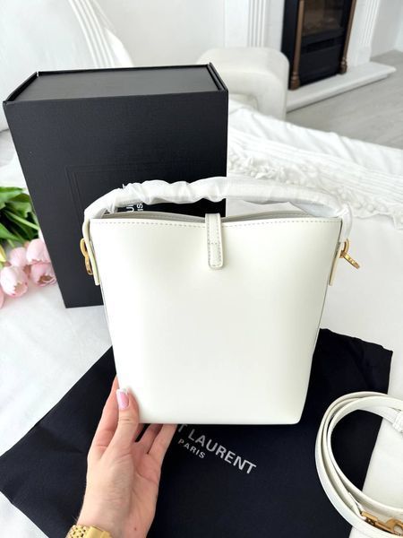 Сумка в стилі  Yves Saint Laurent Le 37 Milk Gold P5052 фото