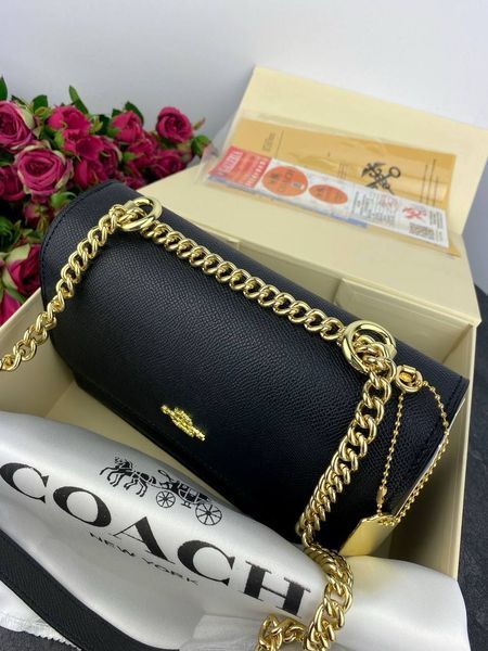 Сумка в стилі Coach Black P9012 фото