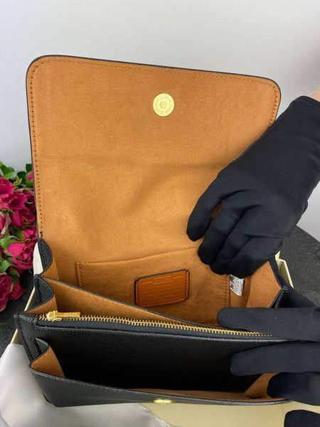 Сумка в стилі Coach Black P9012 фото