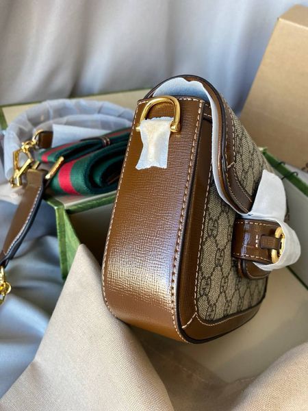Сумка в стилі Gucci Horsebit 1955 Mini Bag P11002 фото