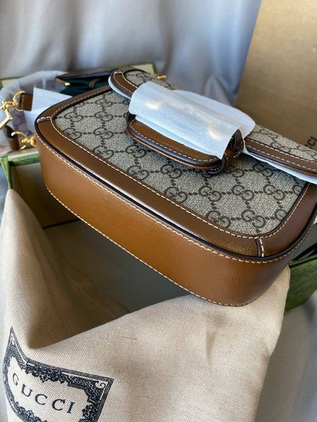 Сумка в стилі Gucci Horsebit 1955 Mini Bag P11002 фото