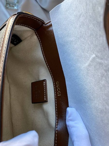 Сумка в стилі Gucci Horsebit 1955 Mini Bag P11002 фото