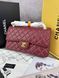 Модель в стилі Chanel Burgundy Gold Texture 25 см P10046 фото 5